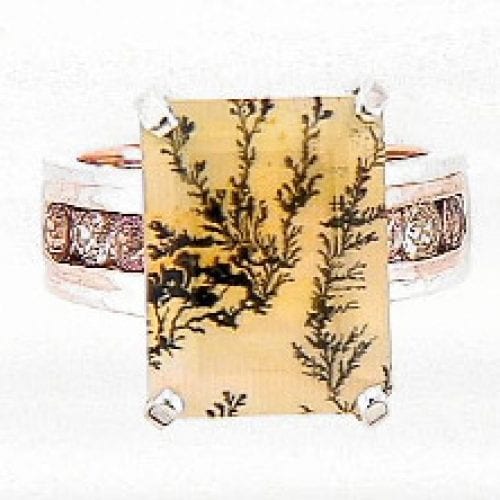 Dendritic Quartz Ring