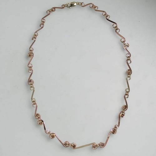 Aegean Chain with Champagne Diamonds