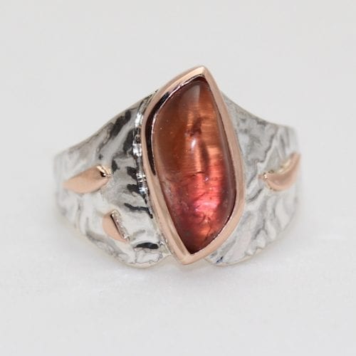 Bi-Color Tourmaline Ring
