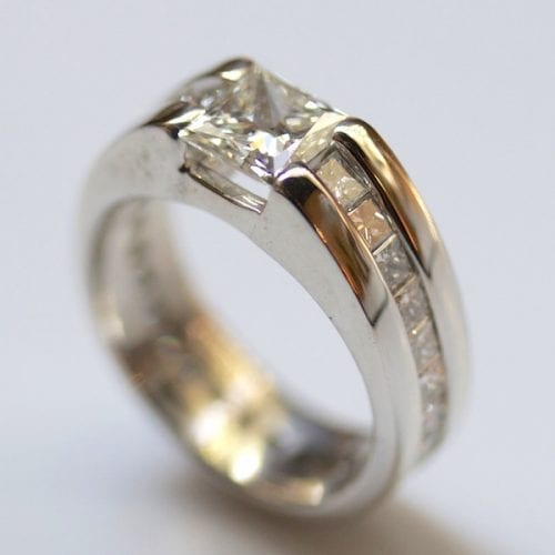 Princess Cut Diamond Ring