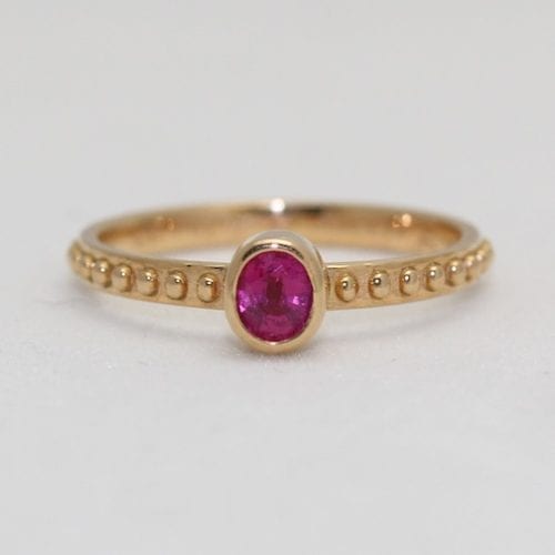 Pink Sapphire Ball Band
