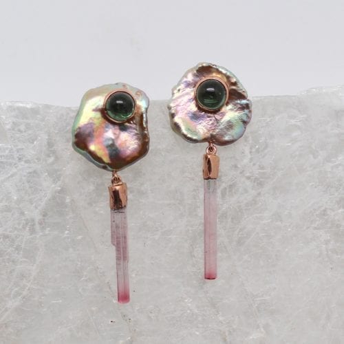 Lotus Pond Reflection Earrings