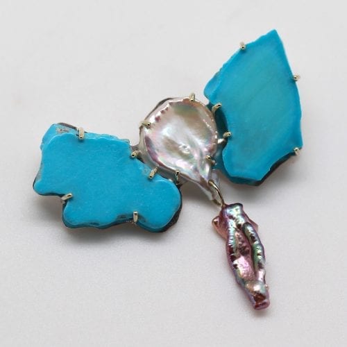 "Who Will Remember the Ice?" Winged Being Pin/Pendant