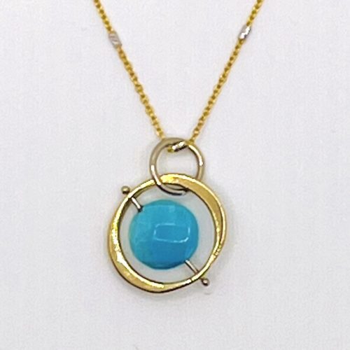 Turquoise Orbit Pendant
