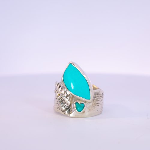 Sleeping Beauty Turquoise Ring