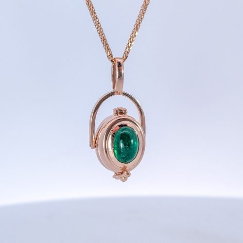 "Green Fire" Love Locket II
