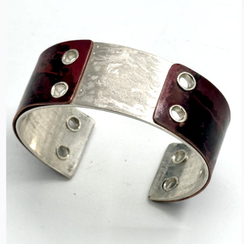 Rubedo Series-Etched Cuff