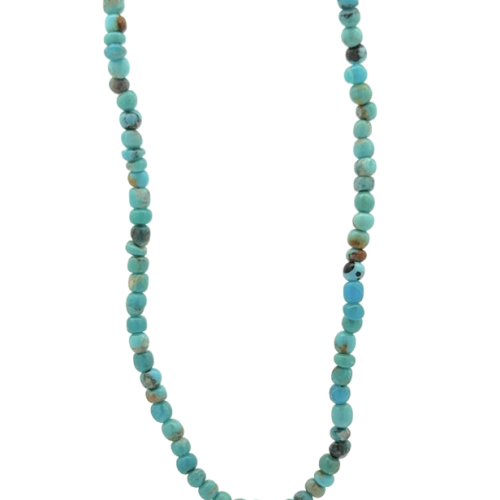 Kingman Turquoise Beaded Necklace