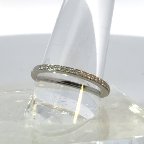 Diamond Bead Set Ring